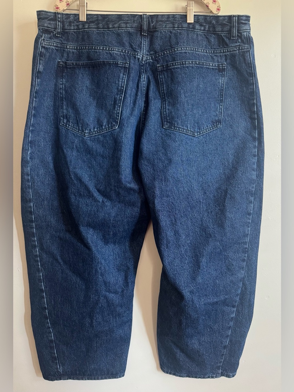 New Plus Size Madewell Pieced Barrel-Leg Jean Size 18W - Picture 5 of 6